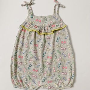 Baby Gap sunglass print one piece romper